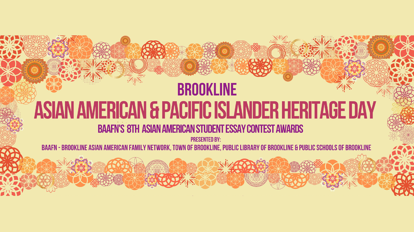 Brookline Asian American & Pacific Islander Heritage Day Celebration